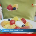Manfaat Buah Untuk Tubuh