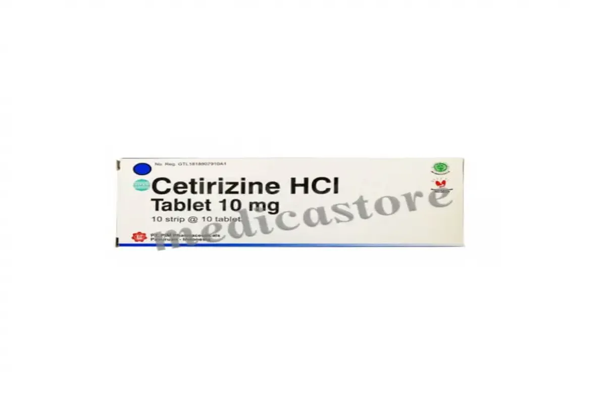 Manfaat Cetirizine Hcl Mg