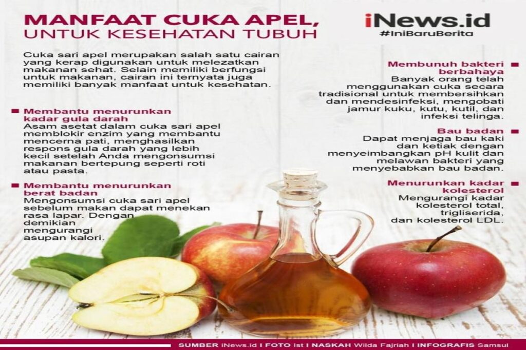 Manfaat Cuka Apel