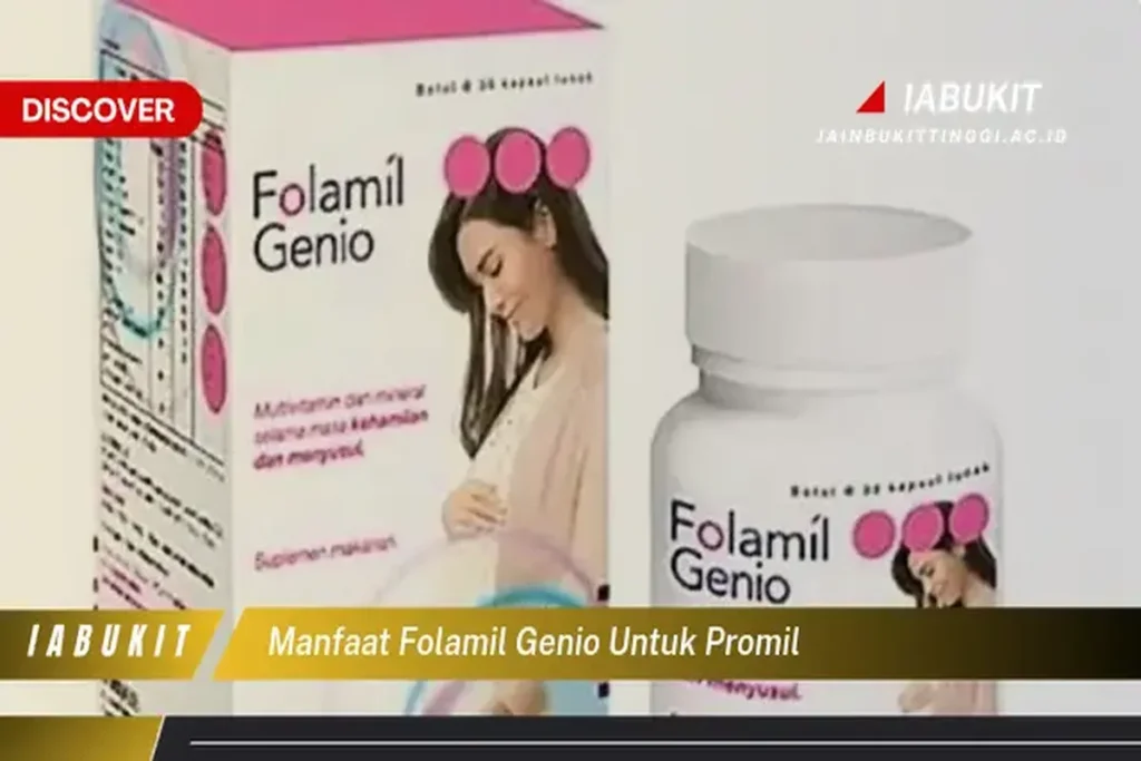 Manfaat Folamil Genio