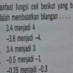 Manfaat Fungsi Ceil Berikut Yang Benar Adalah Membulatkan Bilangan