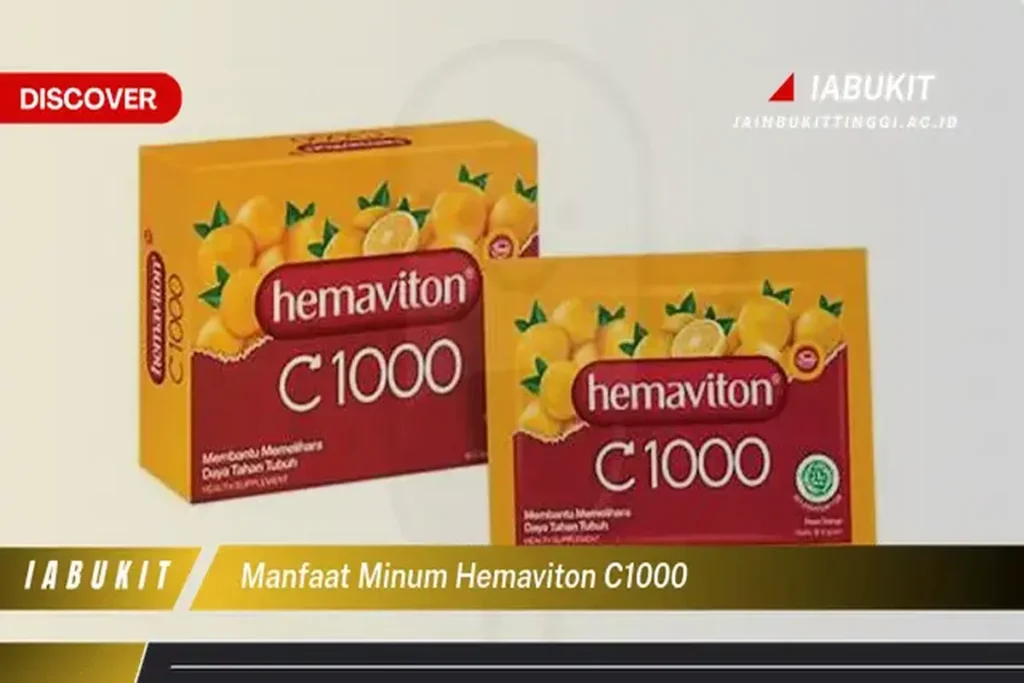 Manfaat Hemaviton C