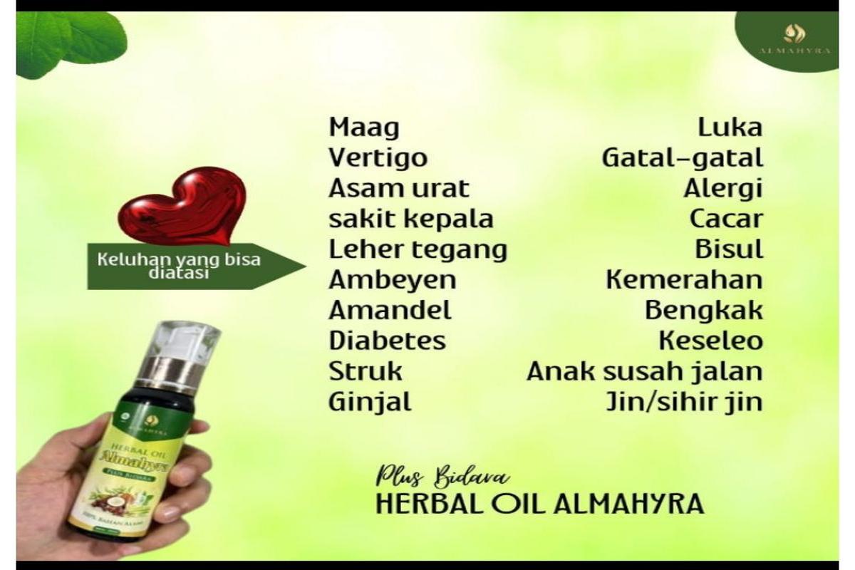 Manfaat Herbal Oil Almahyra