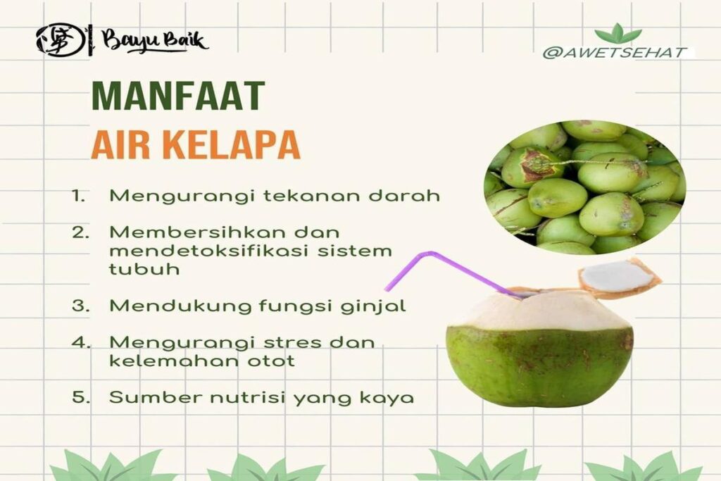 Manfaat Kelapa Muda