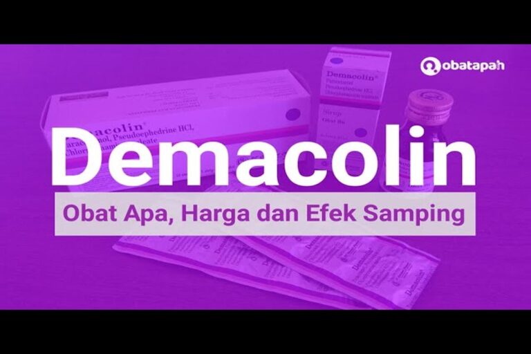 Manfaat Obat Demacolin