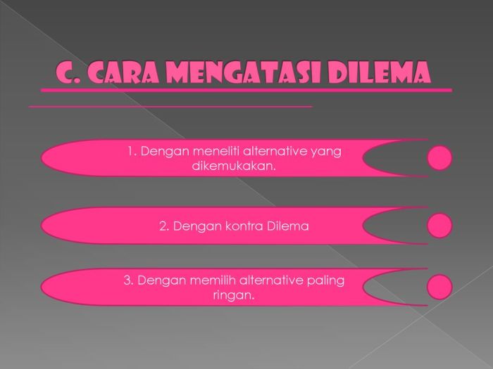 Cara menghadapi dilema pilihan karir