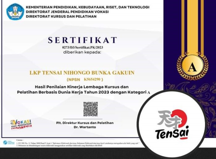 Rekomendasi sertifikasi untuk peningkatan karir
